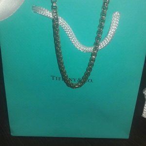 Tiffany Sterling Silver Venetian Link Necklace